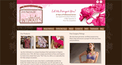 Desktop Screenshot of jayannintimates.com